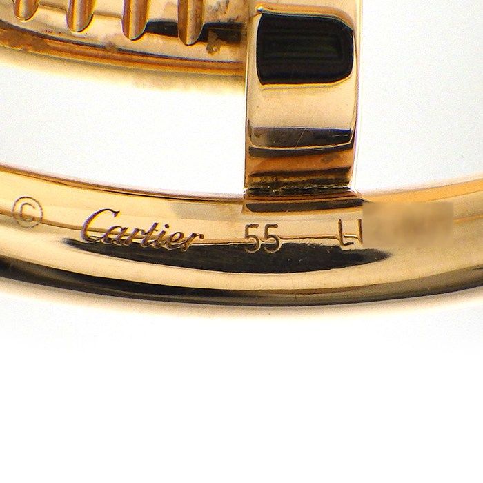 Cartier Ring Juste Ankle Classic Nail Motif 18k Pink Gold — view 3