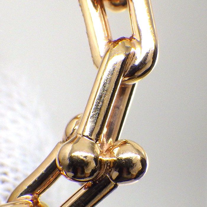 Tiffany & Co Ring Microlink Chain 18k Pink Gold — view 6