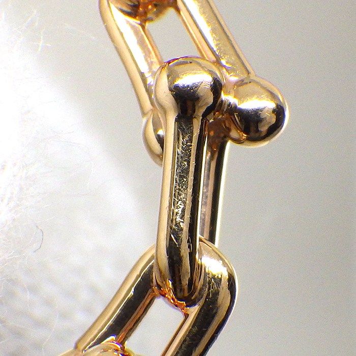 Tiffany & Co Ring Microlink Chain 18k Pink Gold — view 7