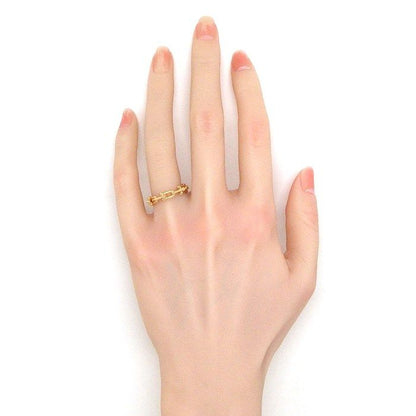 Tiffany & Co Ring Microlink Chain 18k Pink Gold — view 8