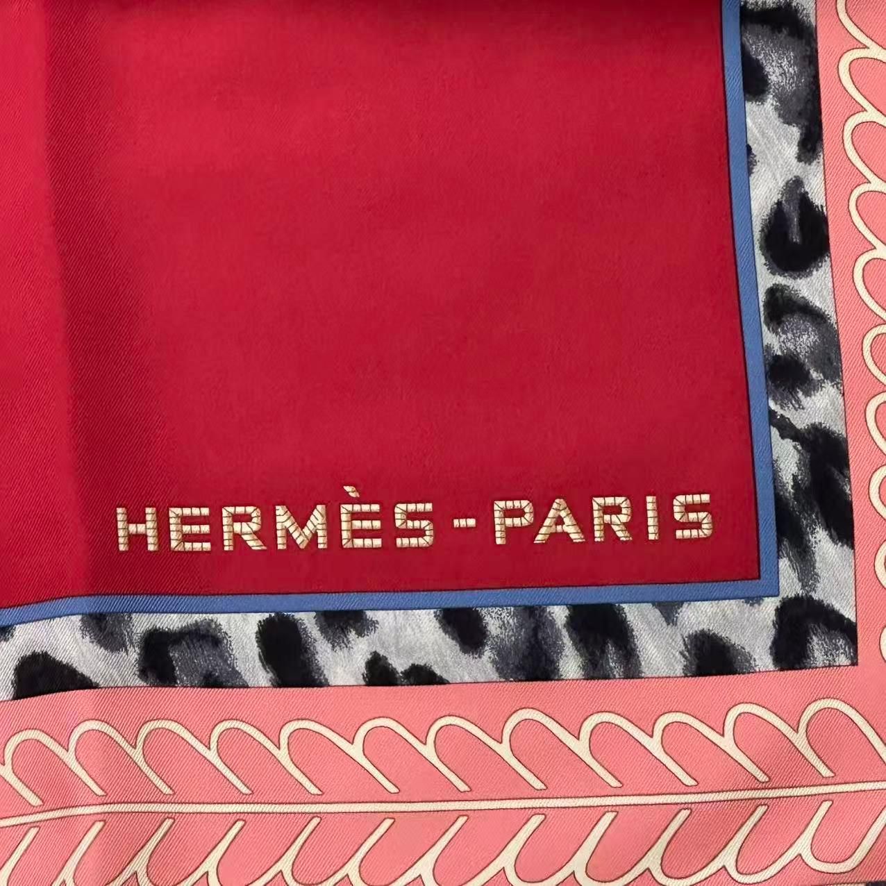 Hermes Carre 90 Silk Scarf Selle D'officier en Grande Tenue Official Saddle — view 8