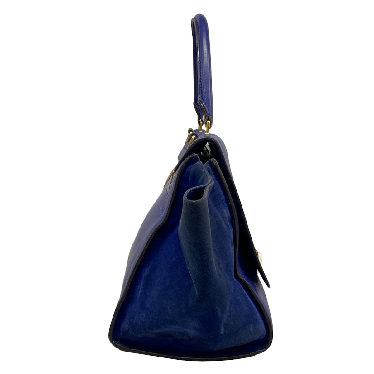 Celine Handbag Blue Leather — view 2