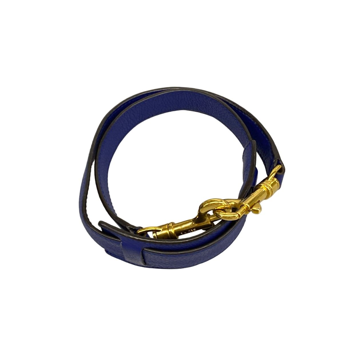 Celine Handbag Blue Leather — view 8