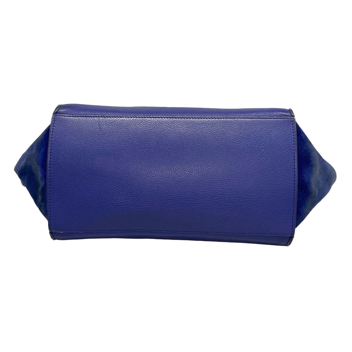 Celine Handbag Blue Leather — view 5