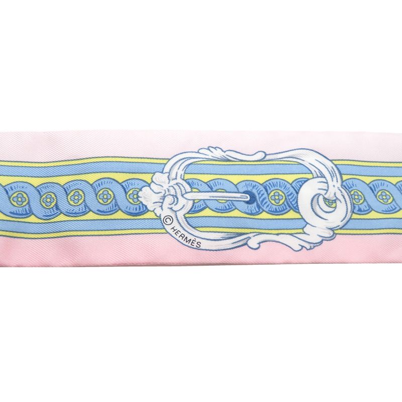 Hermes Scarf Pink — view 5