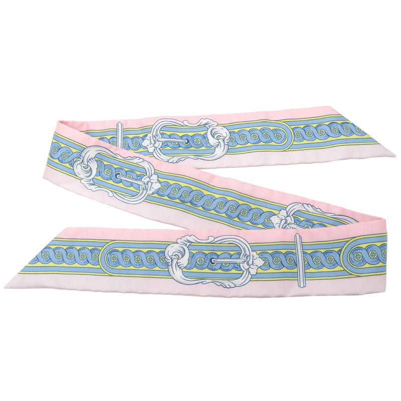 Hermes Scarf Pink — view 2