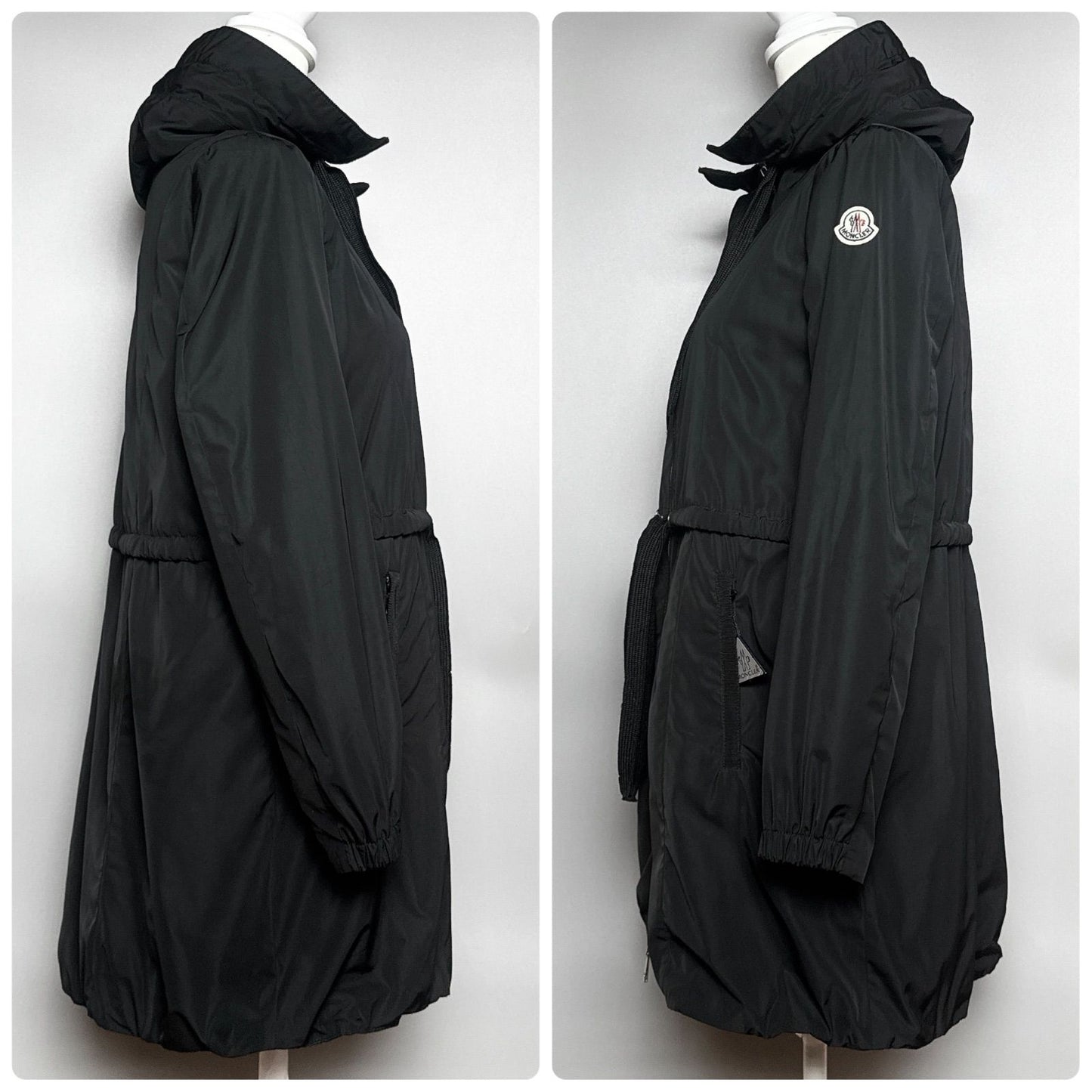 Moncler Topaze Nylon Jacket Black 0 — view 4