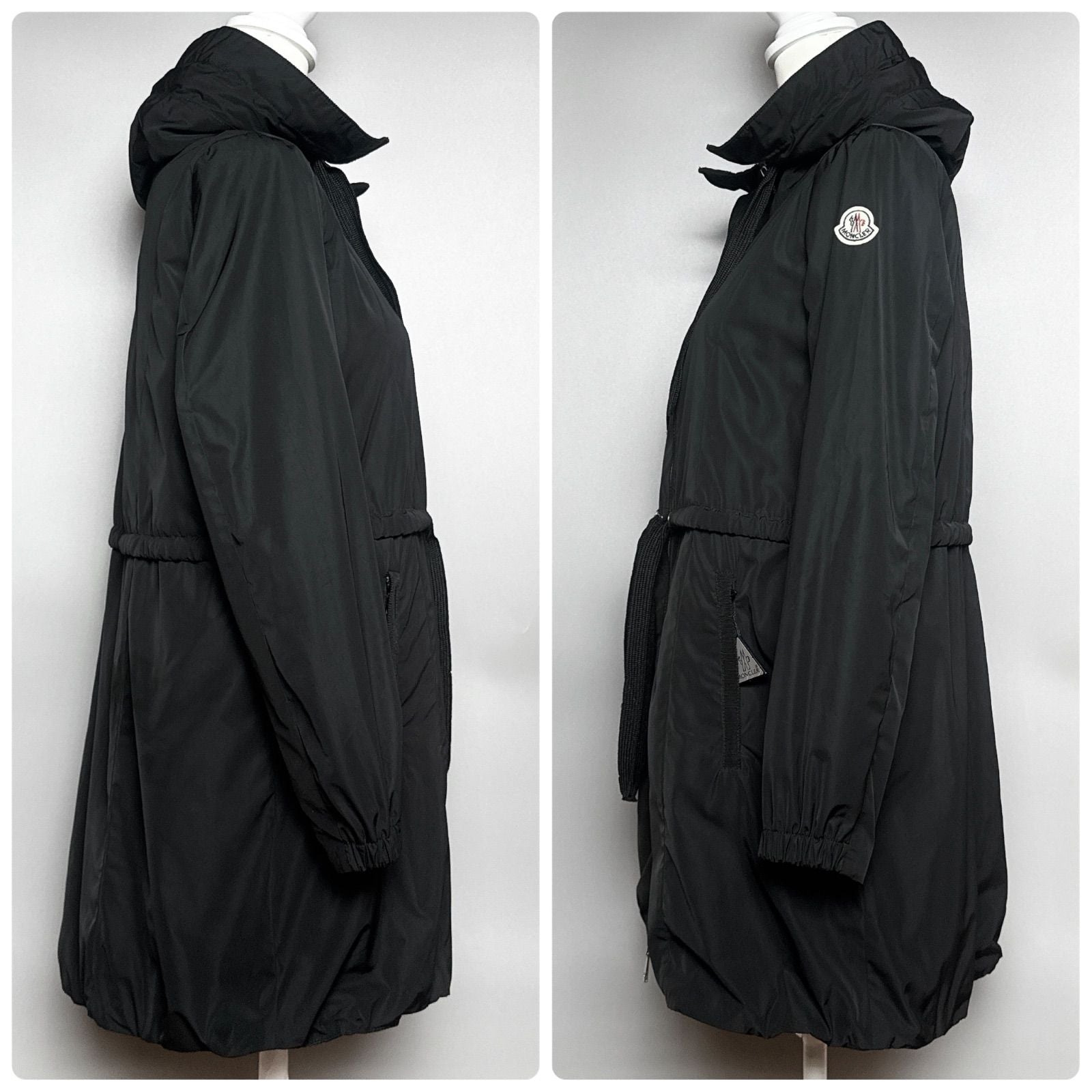 Moncler Topaze Nylon Jacket Black 0 — view 4