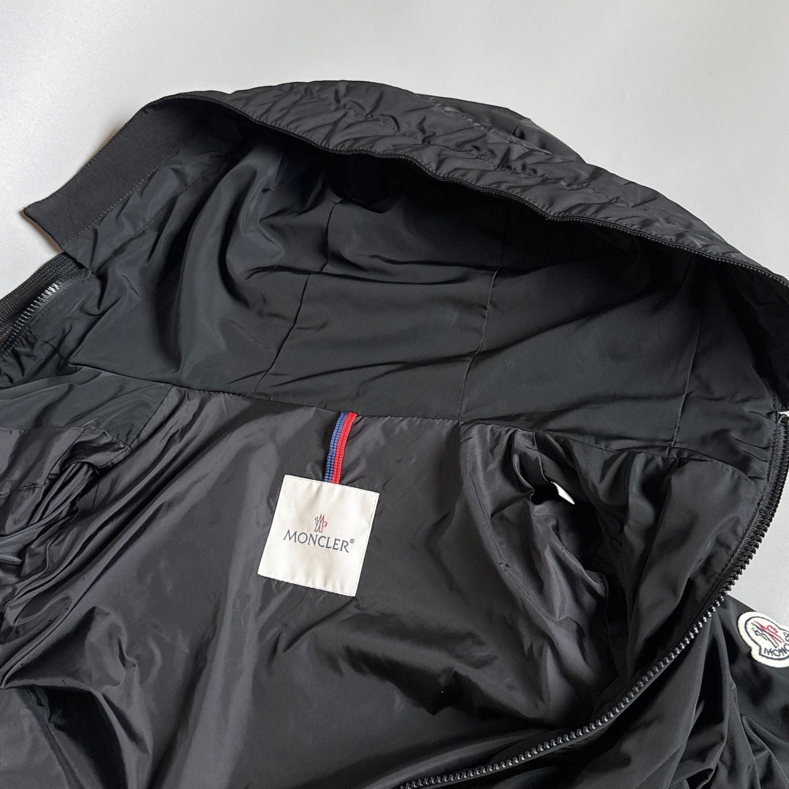 Moncler Topaze Nylon Jacket Black 0 — view 7