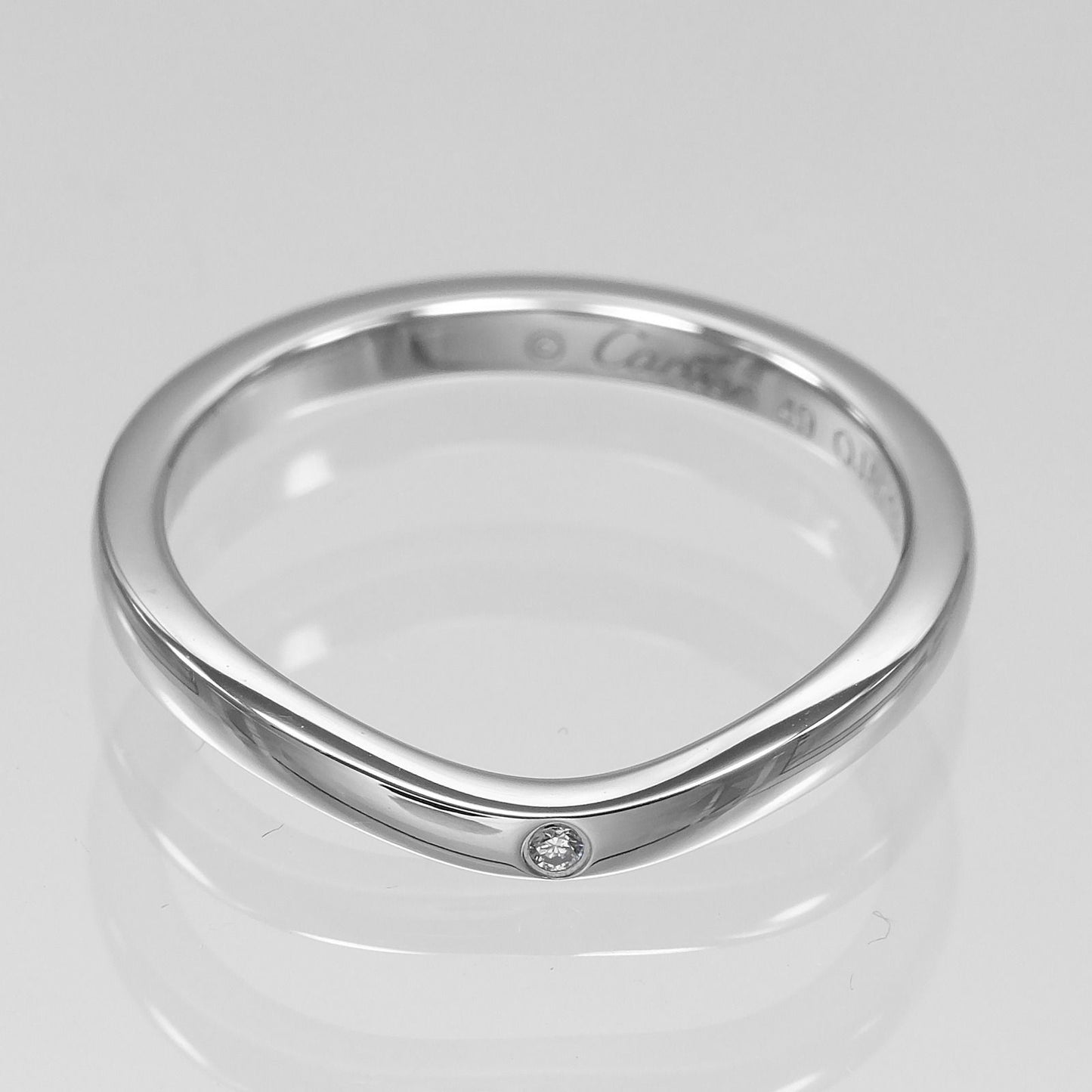 Cartier Ballerina Diamond 8.5 Ring — view 6