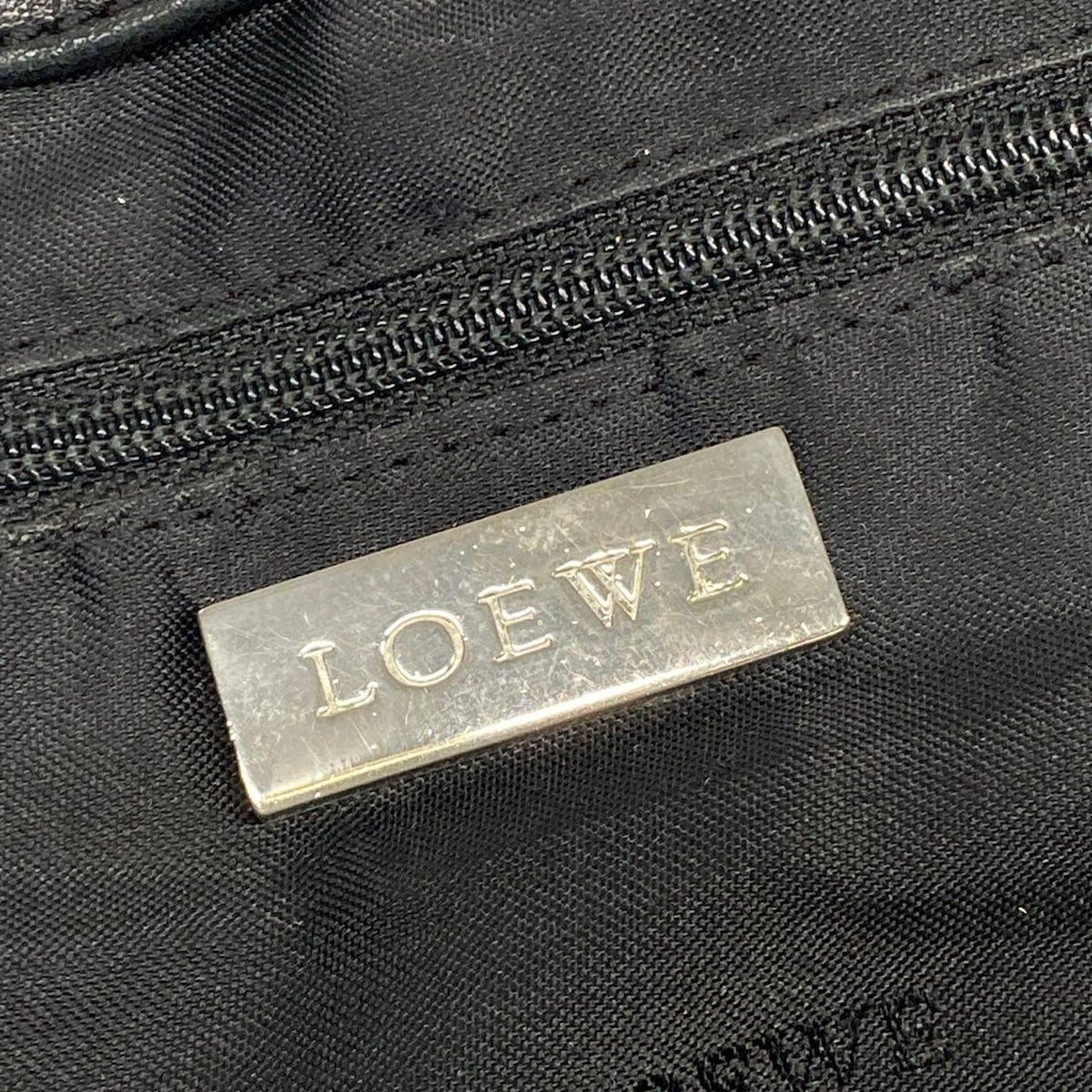 Loewe Tote Black Leather — view 8