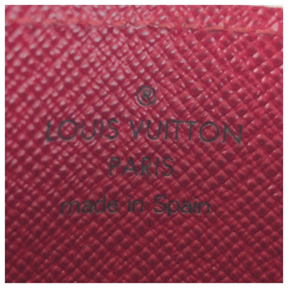 Louis Vuitton Monogram Brown Fuchsia Card Case Business Holder — view 5