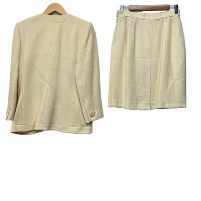 Saint Laurent Skirt Suit Ivory — view 2