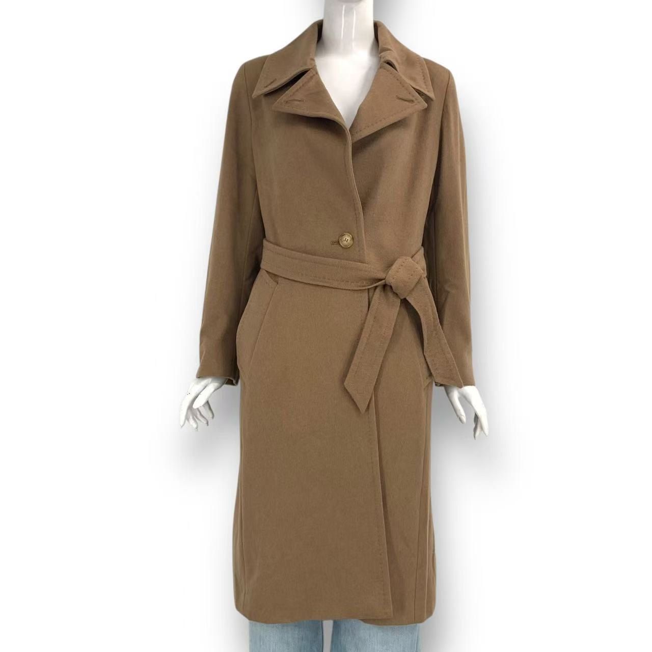 Max Mara Coat Cashmere Beige 36