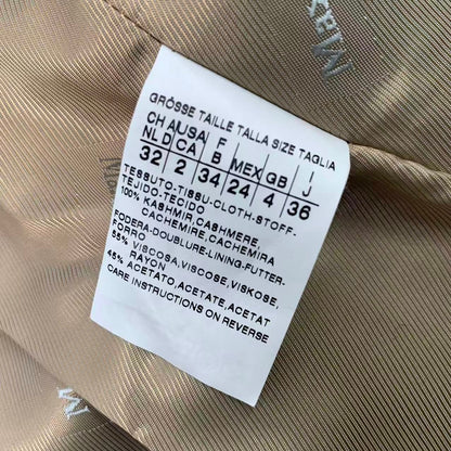 Max Mara Coat Cashmere Beige 36 — view 6
