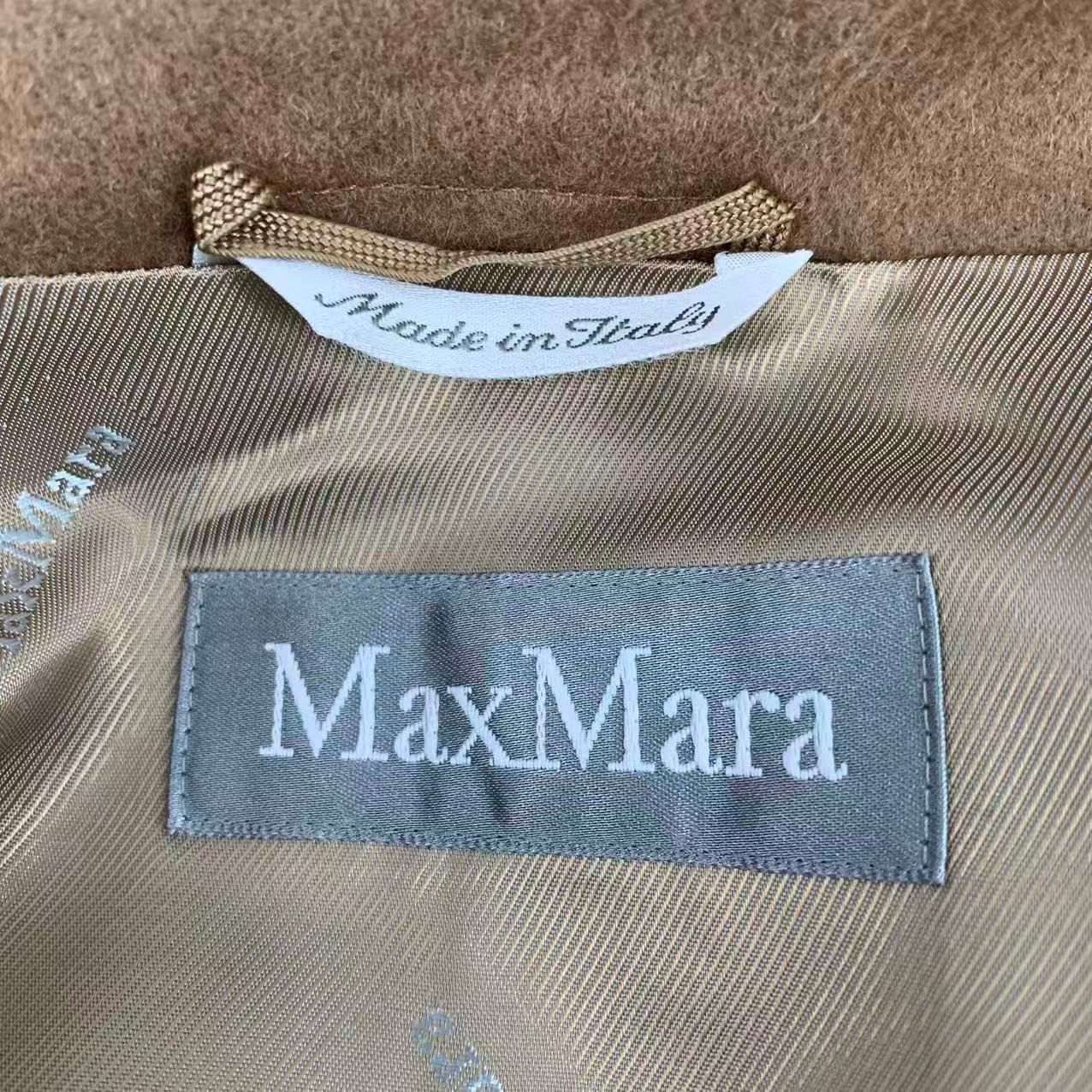 Max Mara Coat Cashmere Beige 36 — view 5