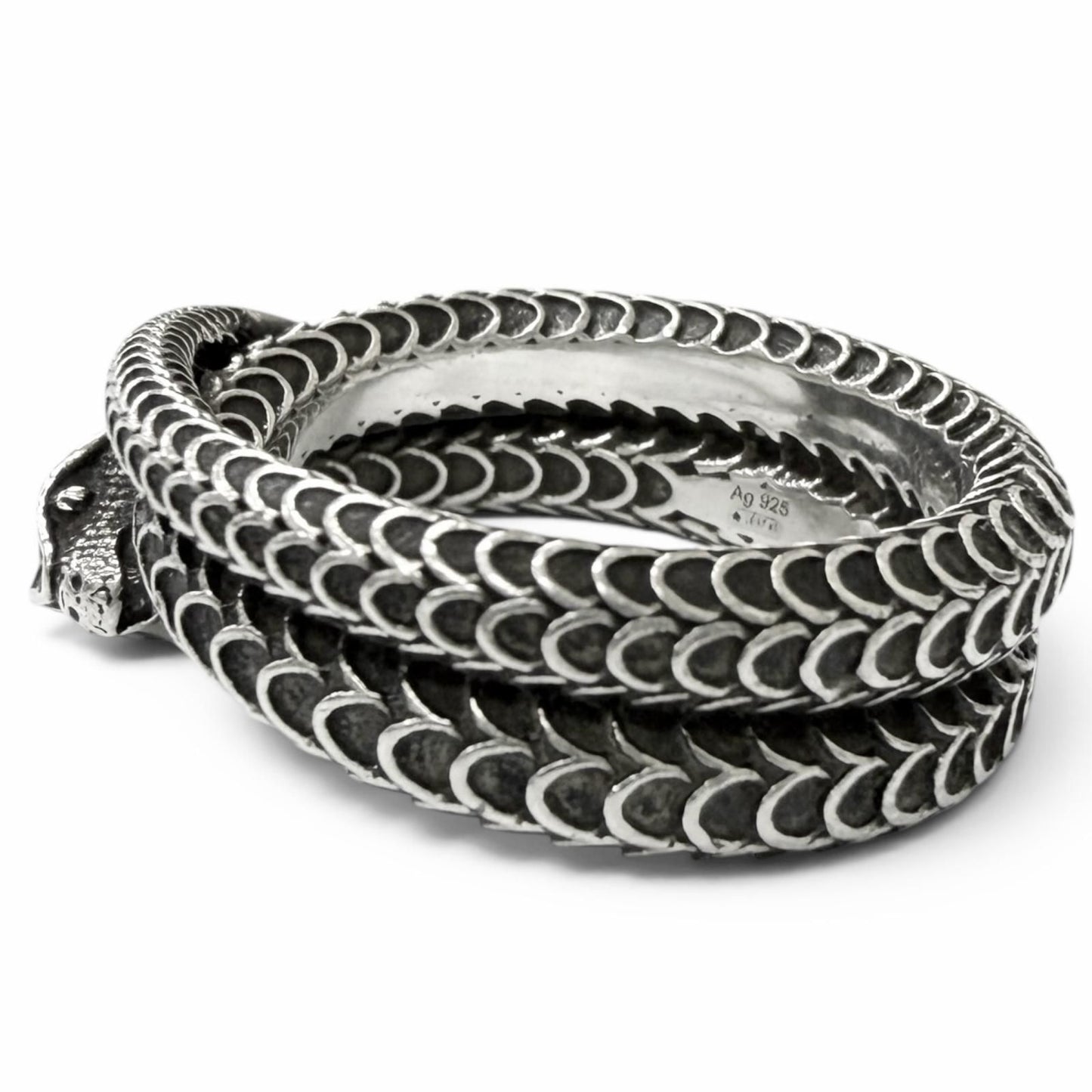Gucci Garden Snake Ring Silver Recommended — view 2