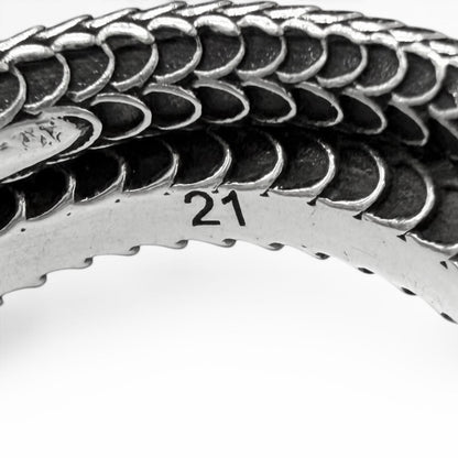 Gucci Garden Snake Ring Silver Recommended — view 6