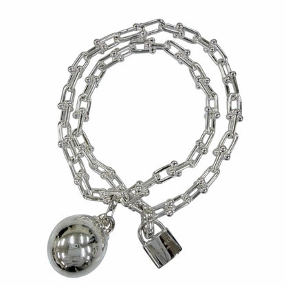 Tiffany & Co Small Wrap Bracelet Large Silver