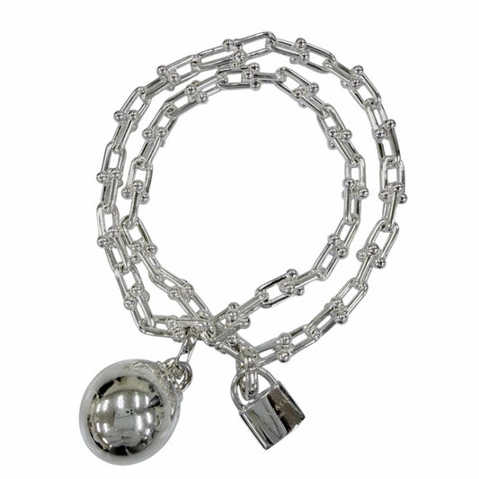 Tiffany & Co Small Wrap Bracelet Large Silver
