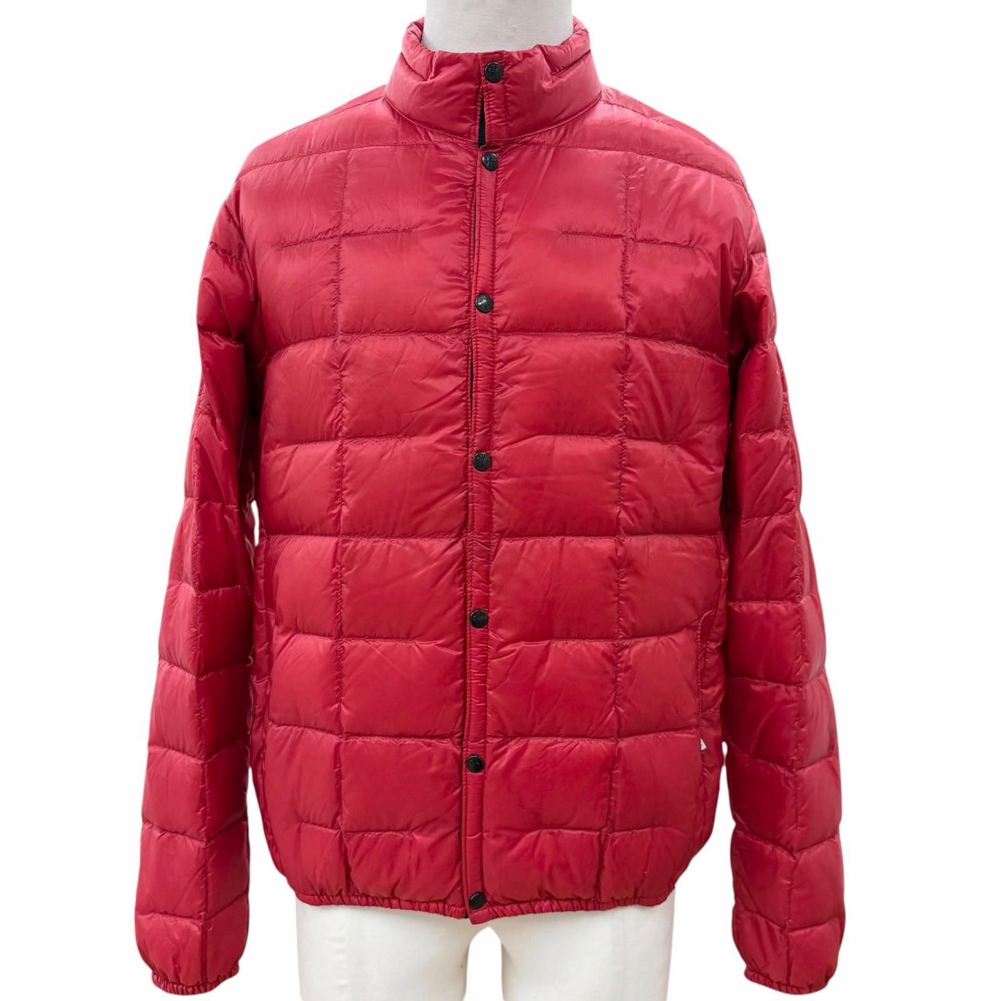 Moncler Genius 3 Hotz Logo Print Down Jacket Red 1 with Patch