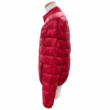 Moncler Genius 3 Hotz Logo Print Down Jacket Red 1 with Patch — view 3