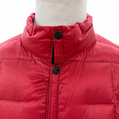 Moncler Genius 3 Hotz Logo Print Down Jacket Red 1 with Patch — view 2