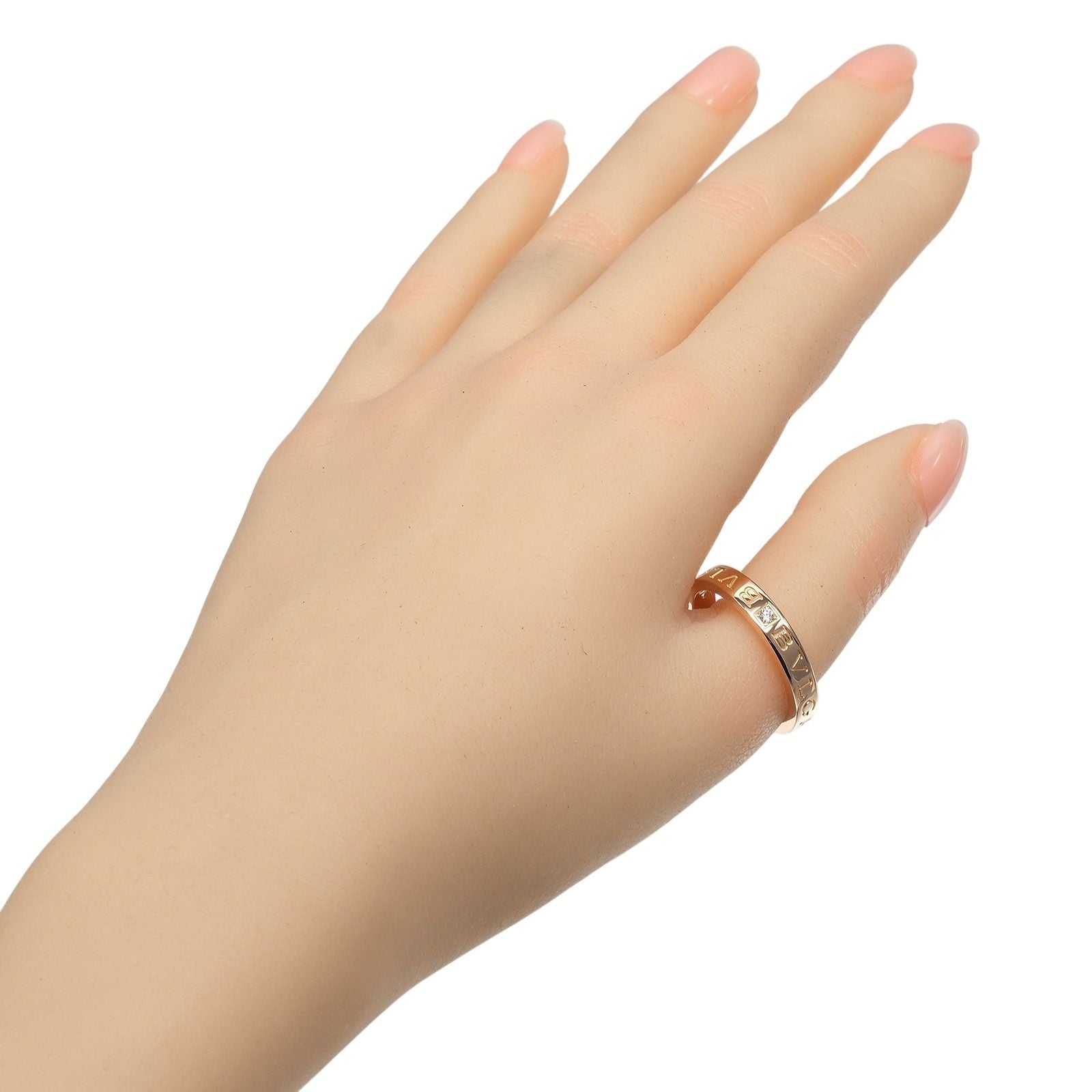 Bvlgari B-zero One Essential Gold Diamond Ring — view 2