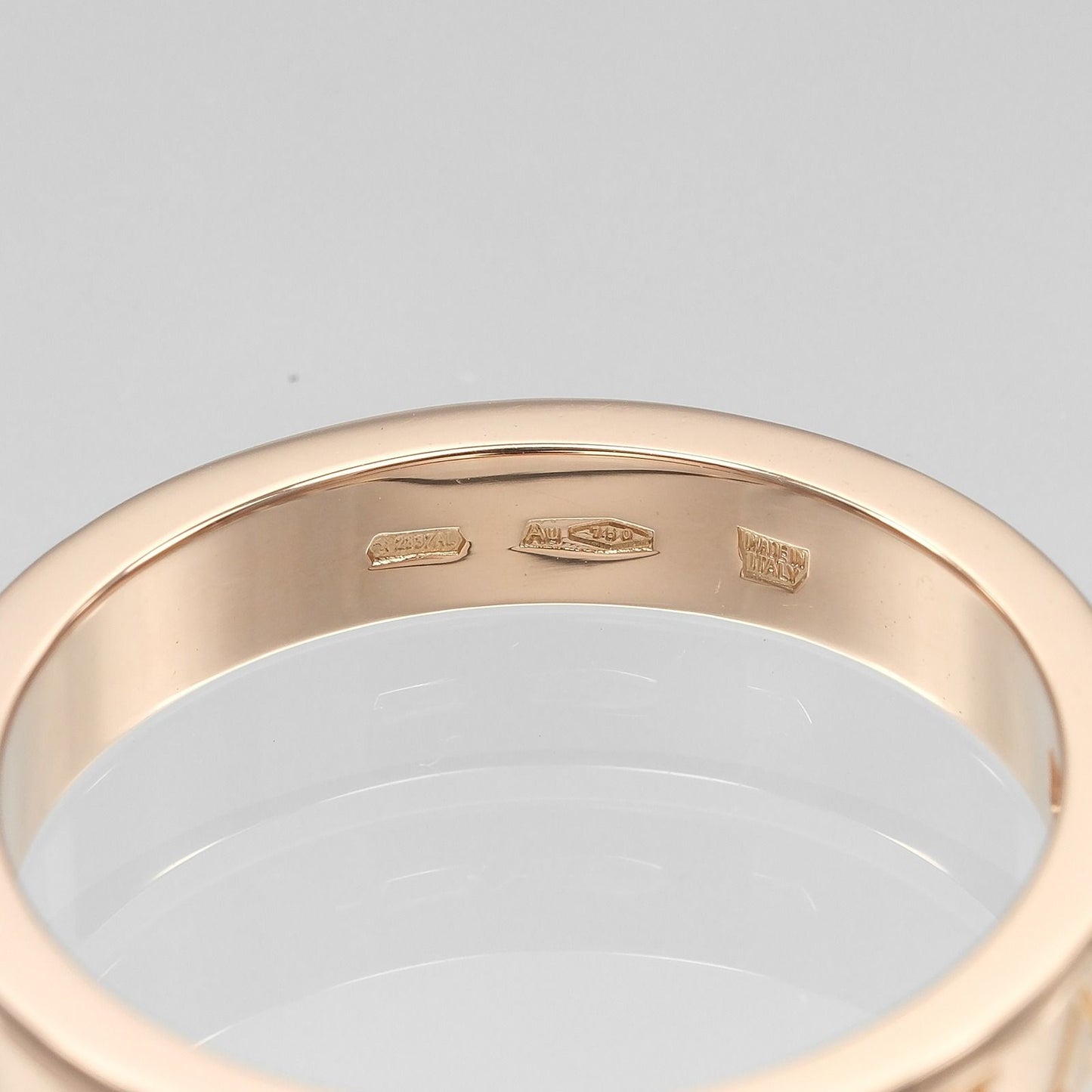Bvlgari B-zero One Essential Gold Diamond Ring — view 4