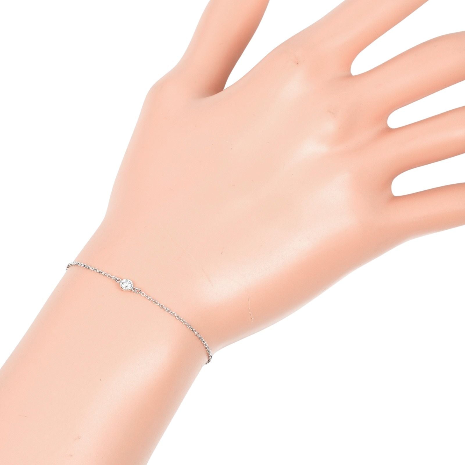 Tiffany & Co by the Yard Top Width 4 mm Diamond Bracelet — view 2