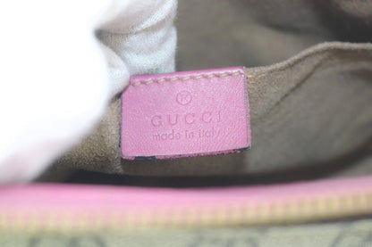 Gucci GG Supreme 2-Way Shoulder Bag Beige Pink — view 3