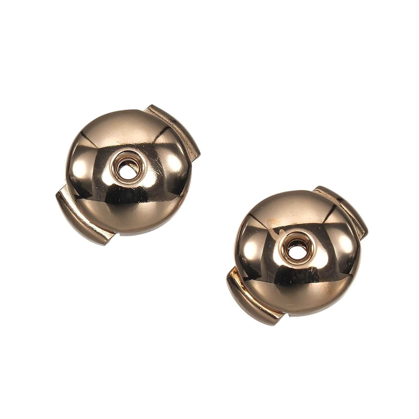 Hermes Chaine D'ancre Gold Earrings — view 6