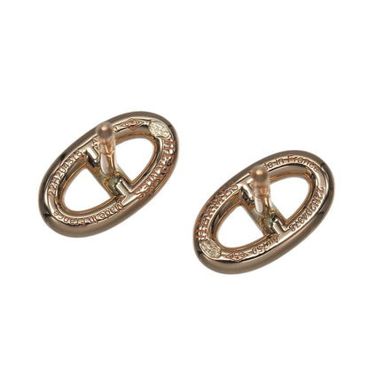Hermes Chaine D'ancre Gold Earrings — view 4