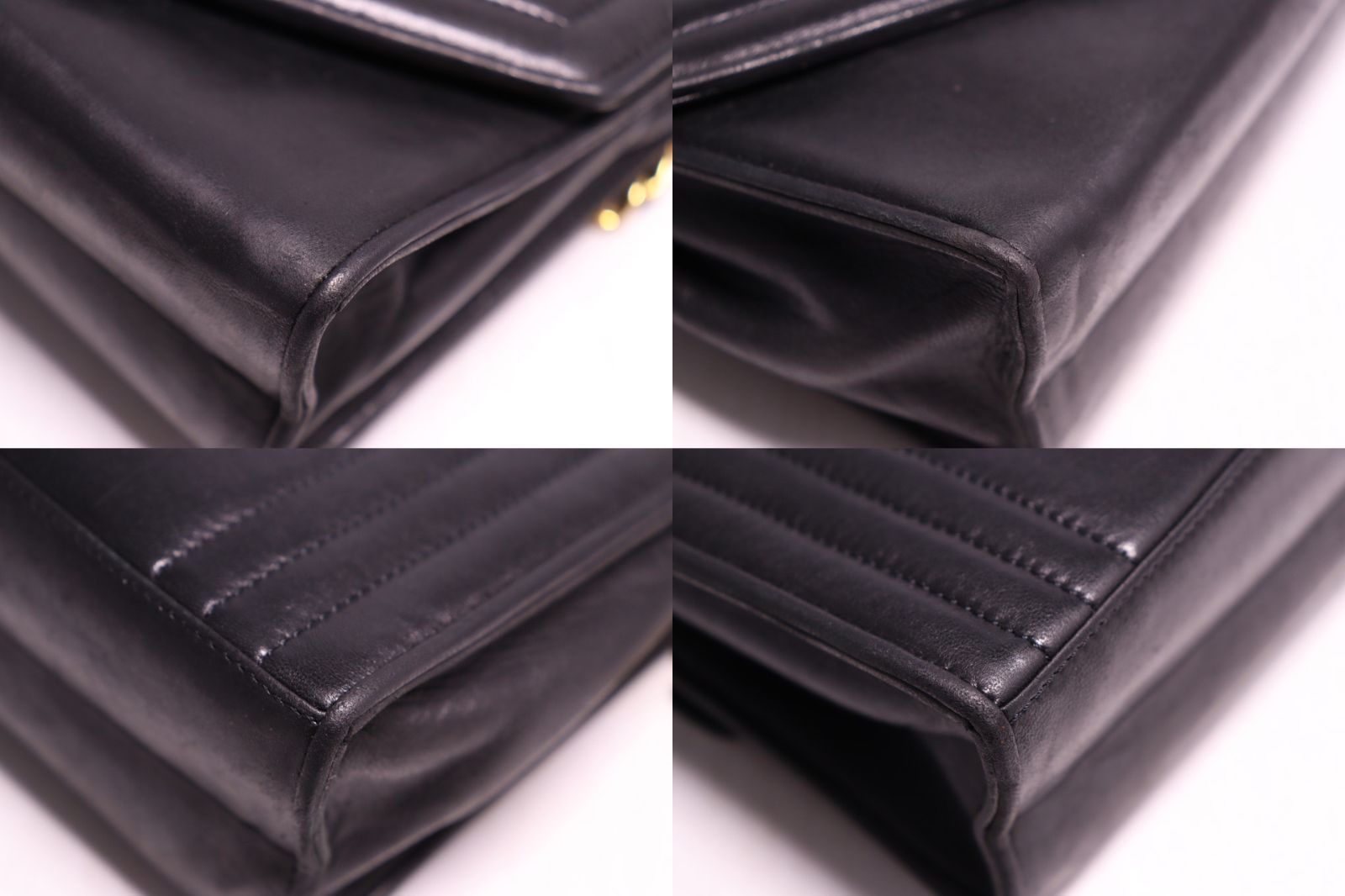 Chanel 0 CC Logo GD Leather Chain Shoulder — view 4