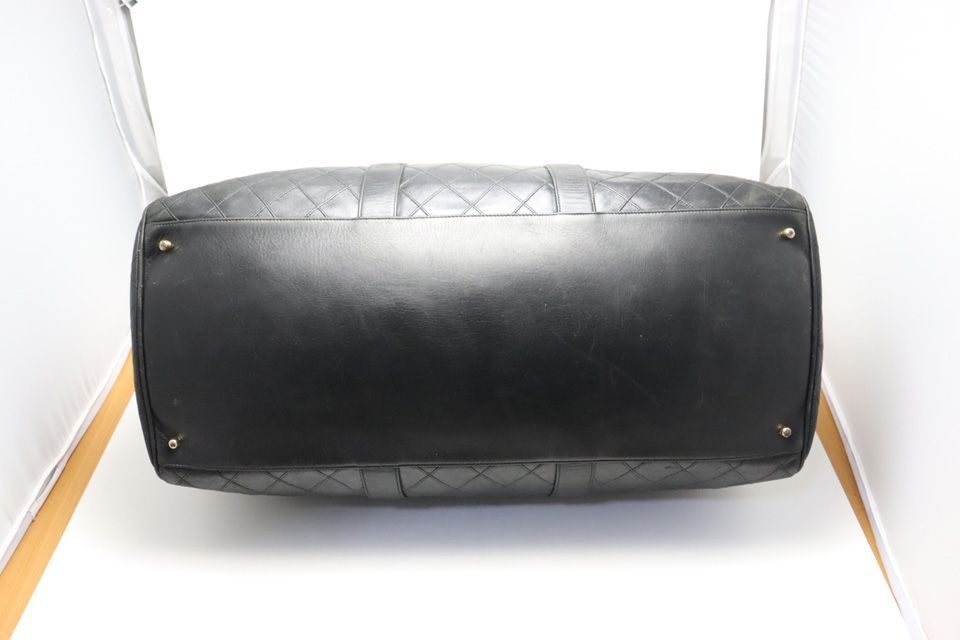 Chanel 0 Bicolor GD Leather Boston — view 3