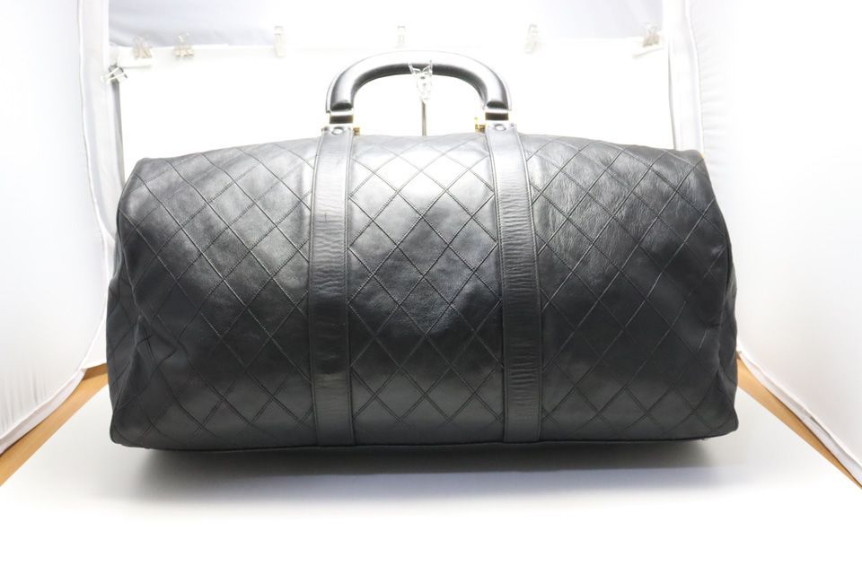 Chanel 0 Bicolor GD Leather Boston — view 2