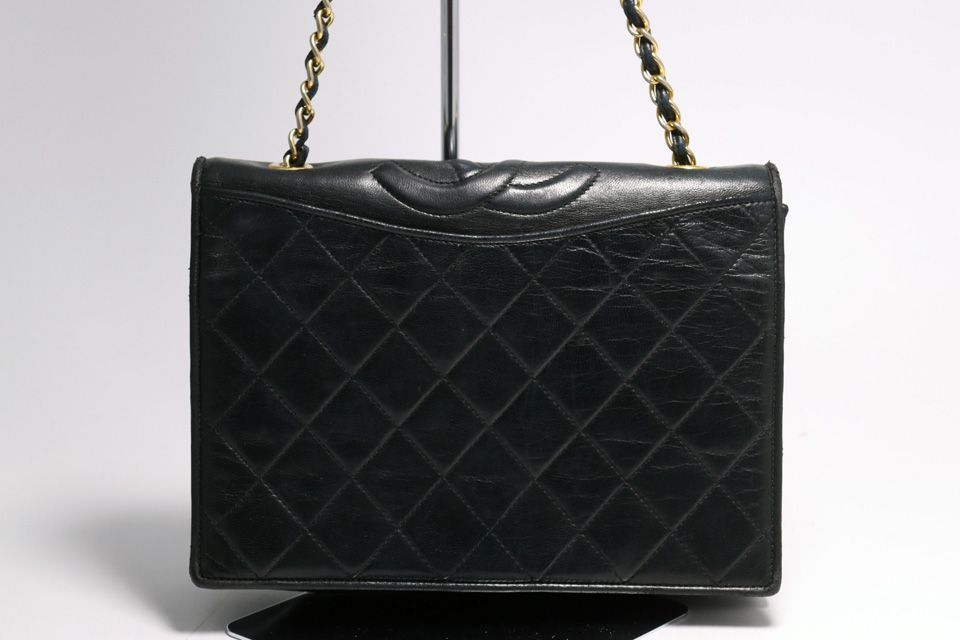Chanel Quilted GD Leather Chain Shoulder — view 2
