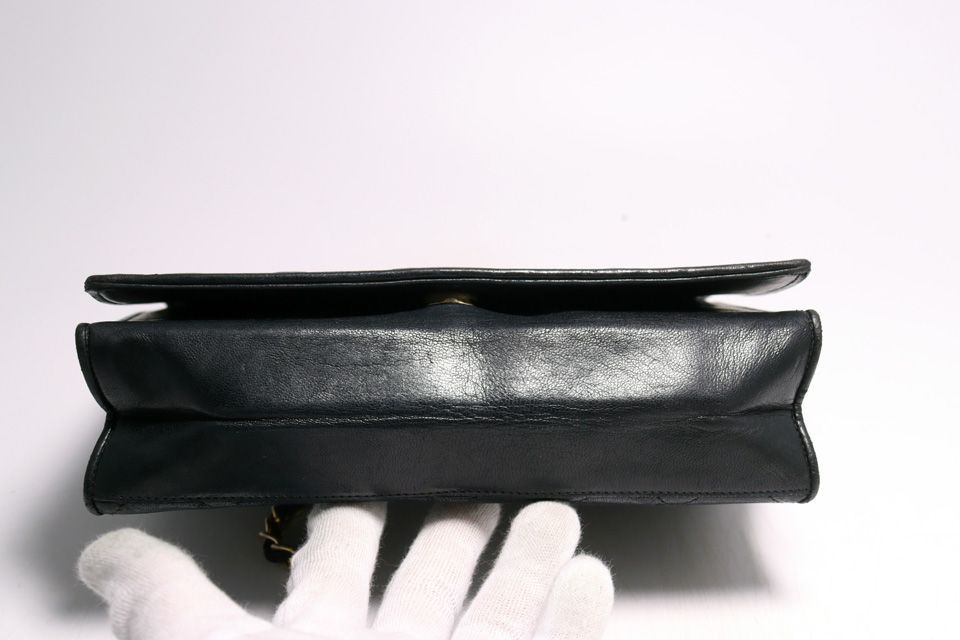 Chanel Quilted GD Leather Chain Shoulder — view 3