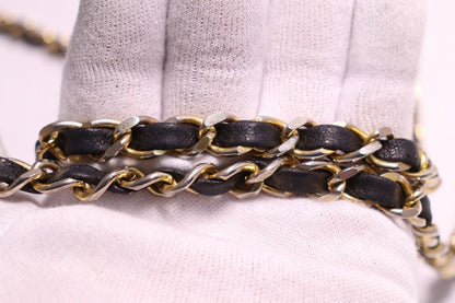 Chanel Quilted GD Leather Chain Shoulder — view 5