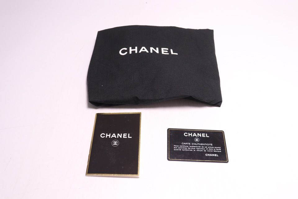 Chanel Jumbo CC Logo Fringe GD Leather Shoulder — view 9