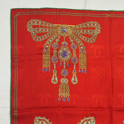 Cartier Scarf Silk Must de Cartier Pattern — view 3