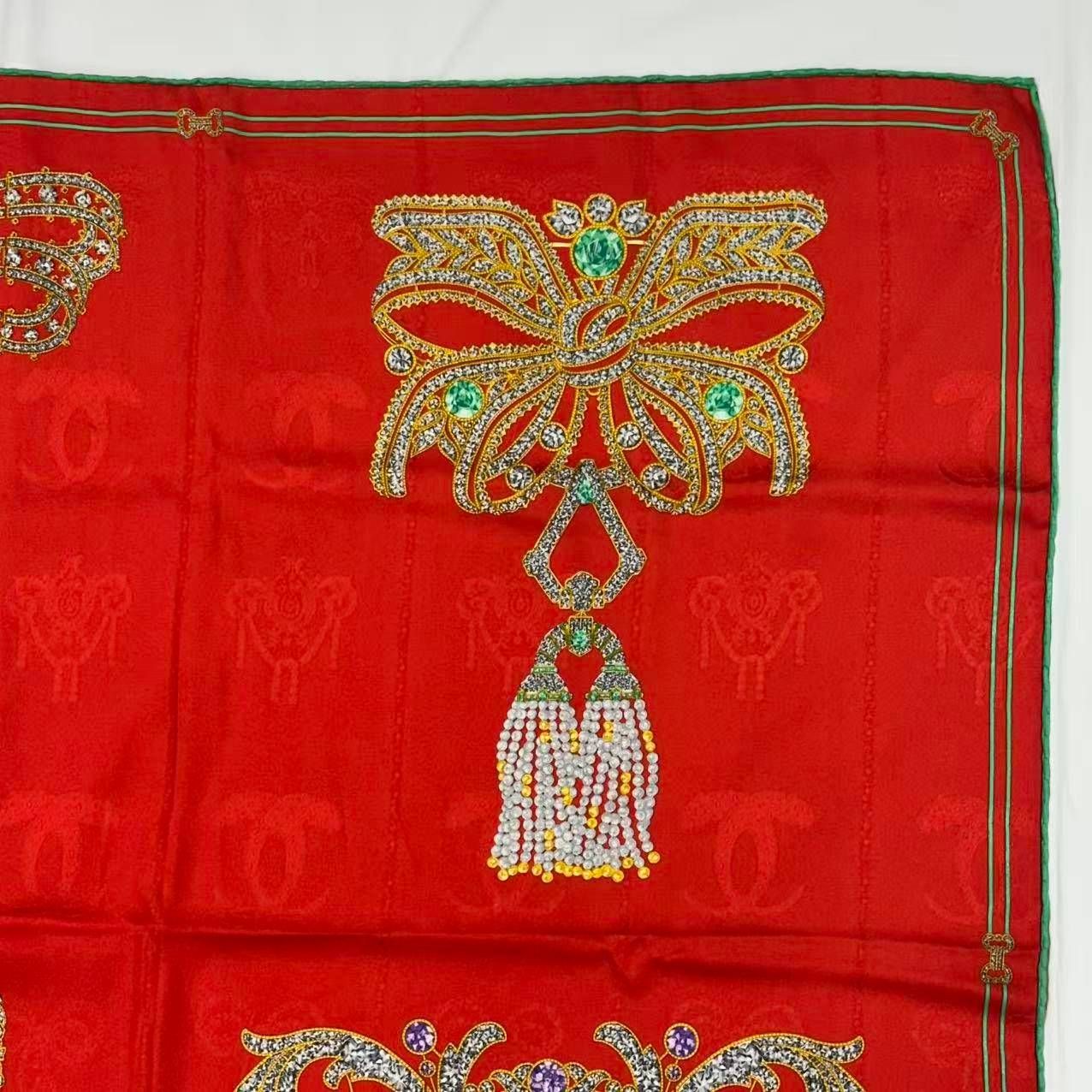 Cartier Scarf Silk Must de Cartier Pattern — view 6