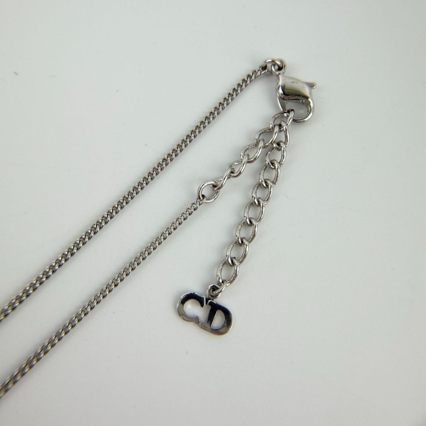 Dior Necklace Silver Vintage — view 5