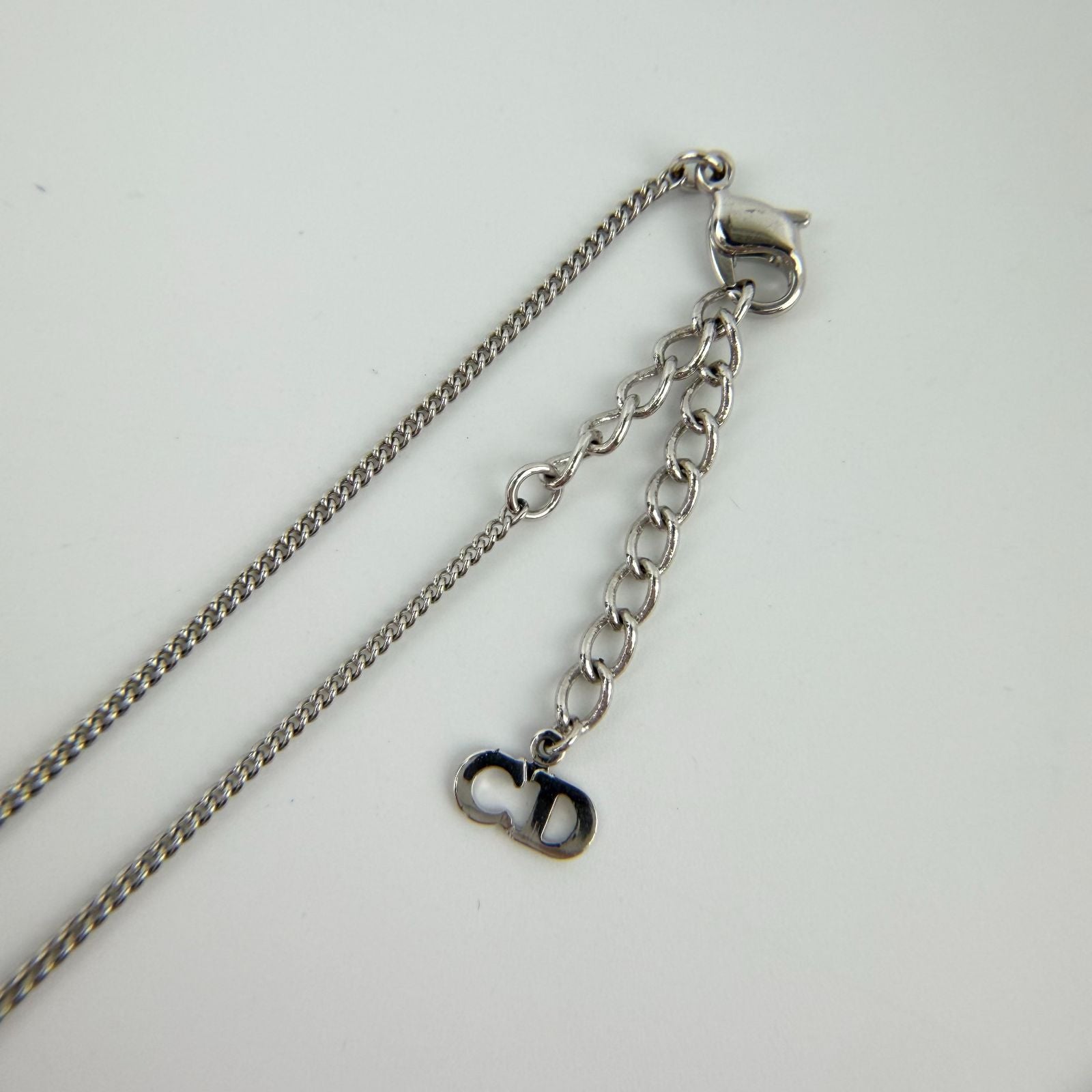 Dior Necklace Silver Vintage — view 5
