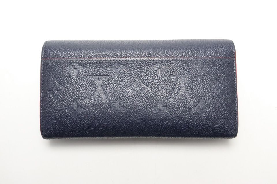 Louis Vuitton Monogram Empreinte Portefeuille Sarah Leather Bifold Wallet — view 2