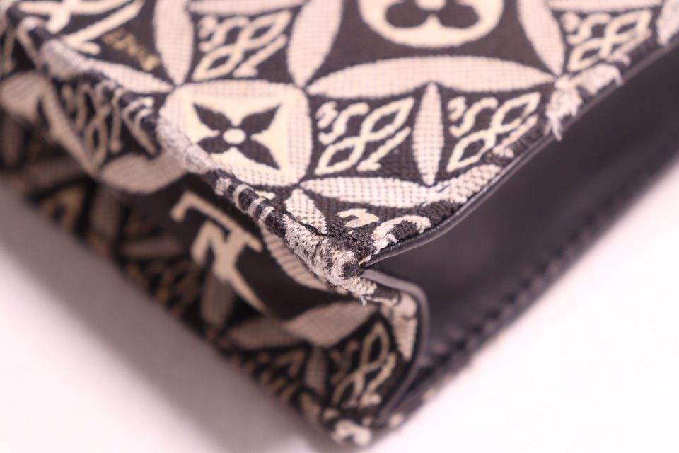 Louis Vuitton Monogram Jacquard Petite Sac Plat Leather 2-Way Shoulder — view 4