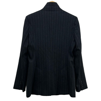 Max Mara Jacket 42 M Dark Navy Gray Black — view 2