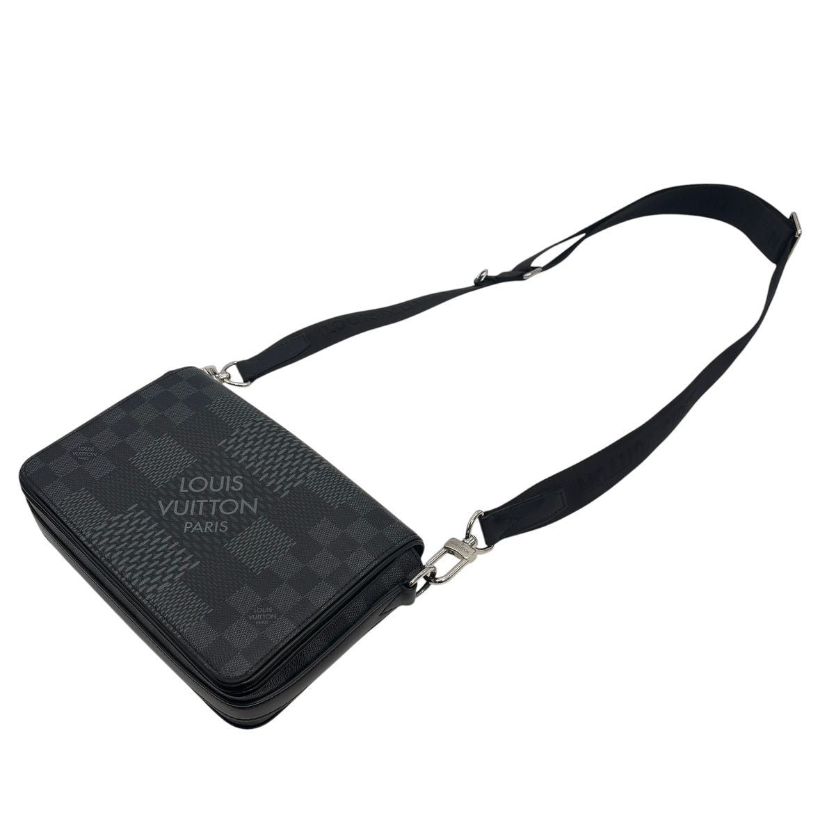 Louis Vuitton Shoulder Bag Studio Messenger LV Damier Graphite — view 2