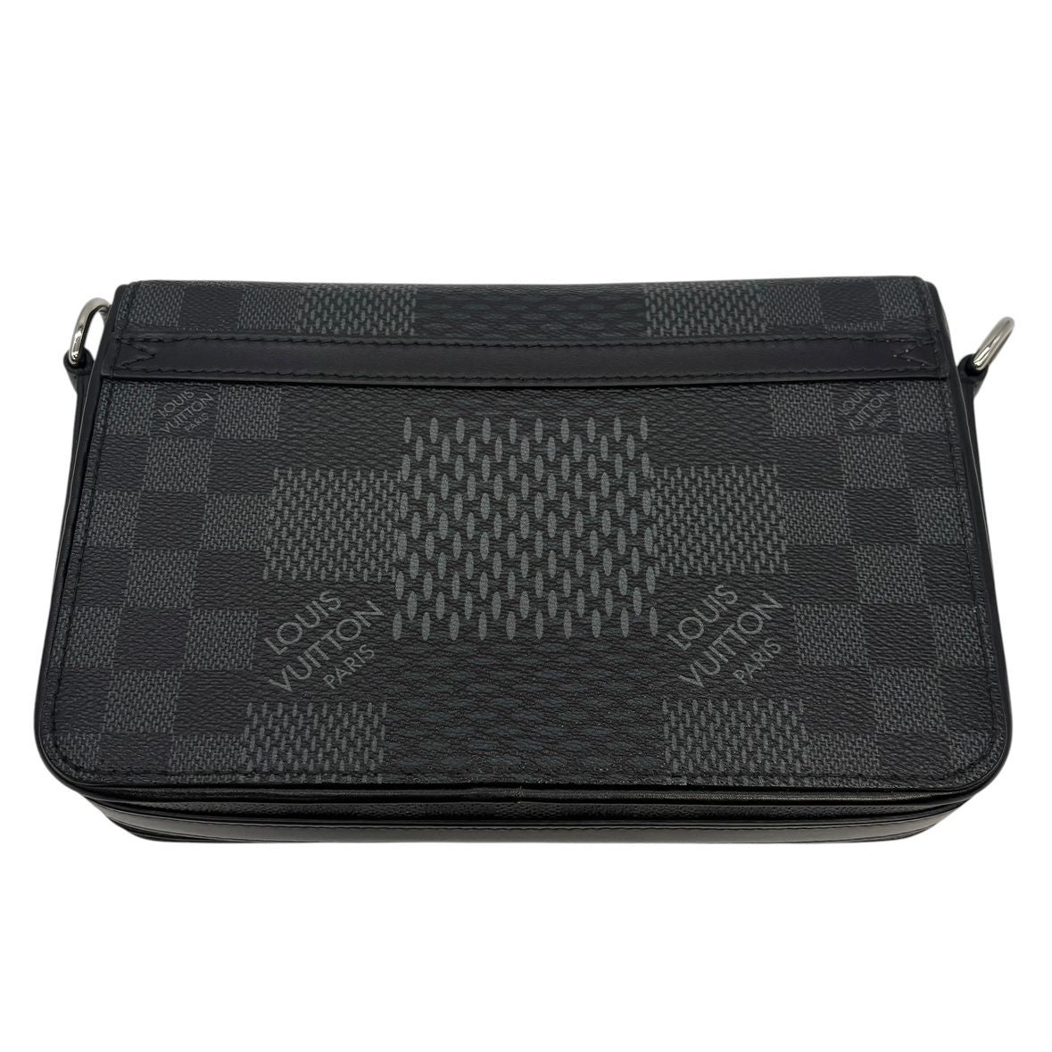 Louis Vuitton Shoulder Bag Studio Messenger LV Damier Graphite — view 4