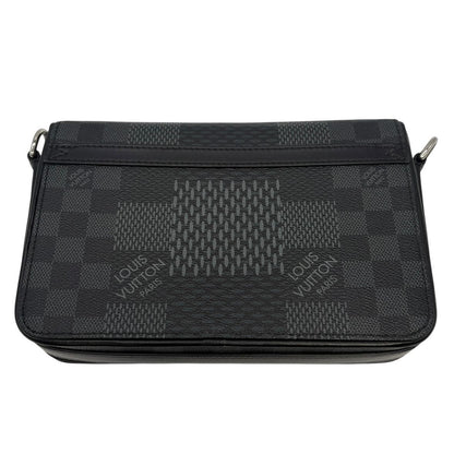Louis Vuitton Shoulder Bag Studio Messenger LV Damier Graphite — view 4